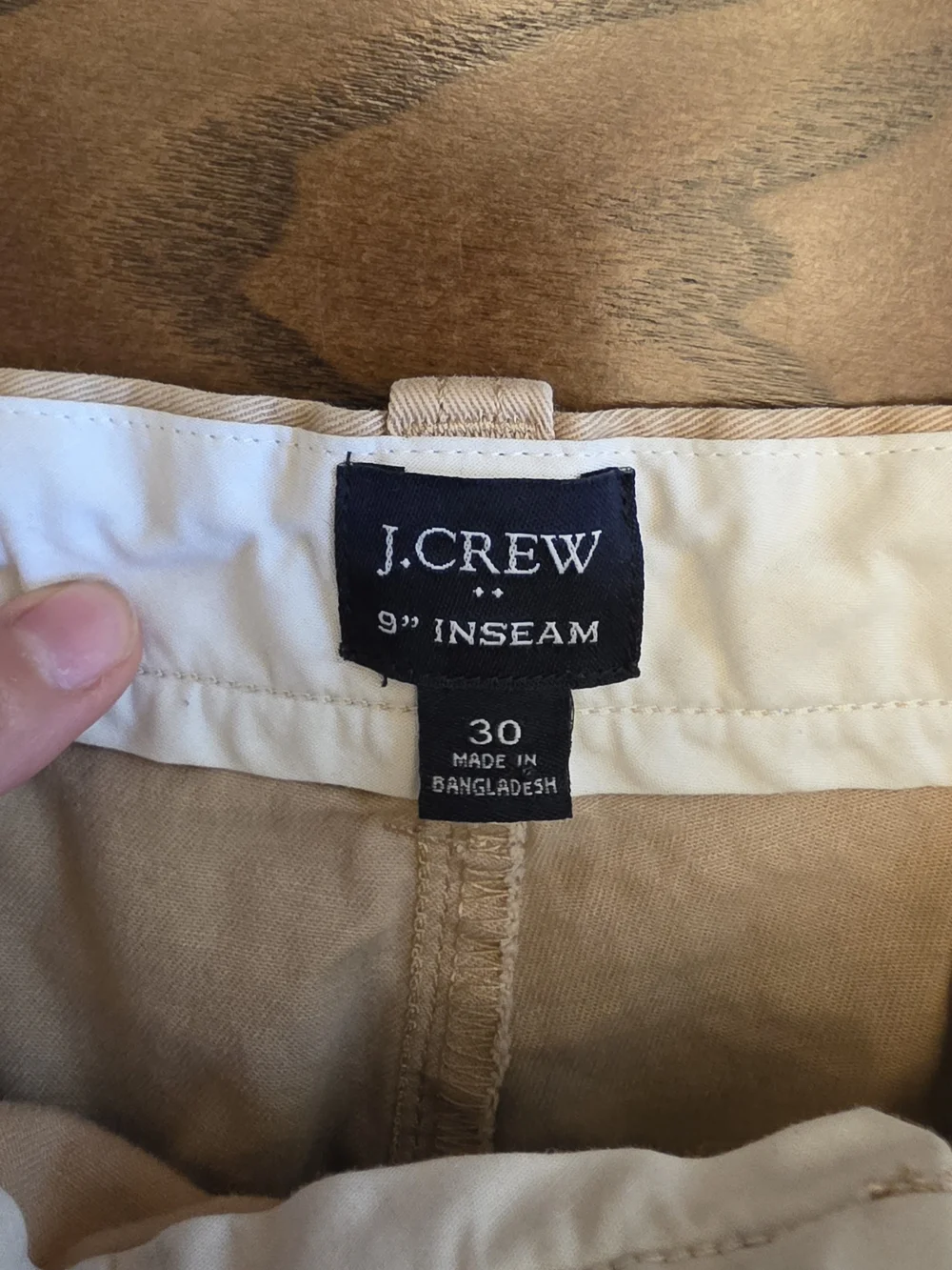 J.Crew Beige Chino Shorts Men's Classic Preppy Coastal Resort Minimalist